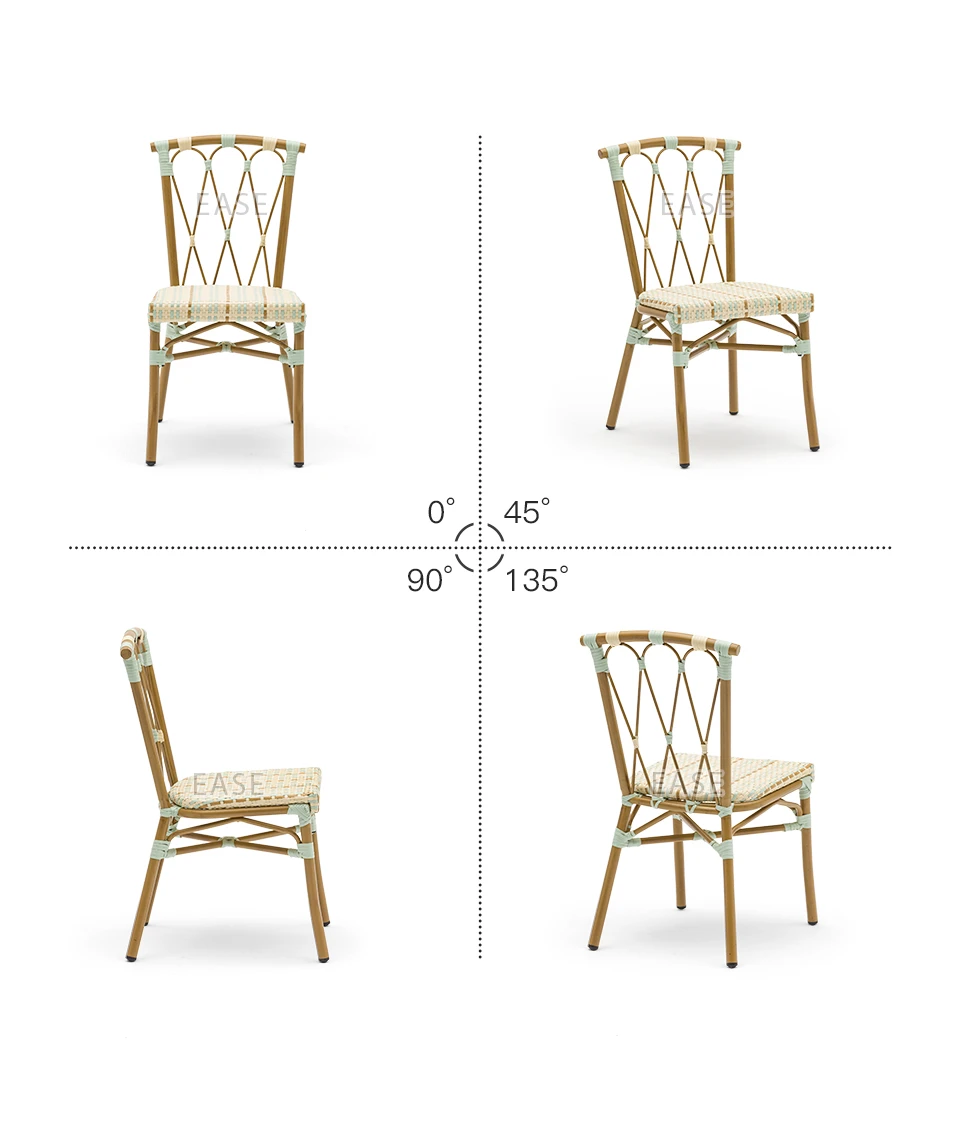 French Bistro Outdoor Patio Parisian Leisure Chair factory in china French Bistro Outdoor Patio Parisian Leisure Chair factory in china