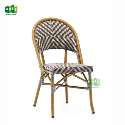Parisyen Stackable Fwansè Bistro Chèz